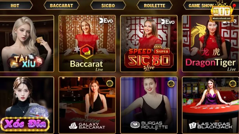 Live Casino - Sảnh game số 1 Hitclub